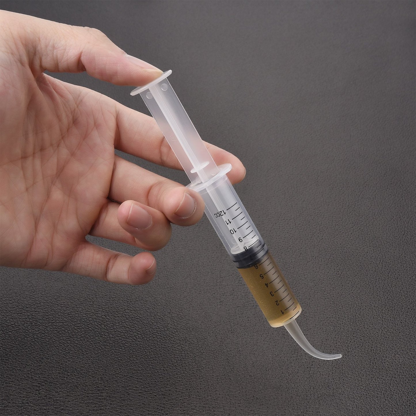 8 Pcs Syringe 12Cc Dental Irrigation Syringe with Curved Tip for Wisdom Teeth Measurement Disposable Water Oral Mouth Liquid Tonsil Stone Squirt Mouthwash Cleaner Syringes